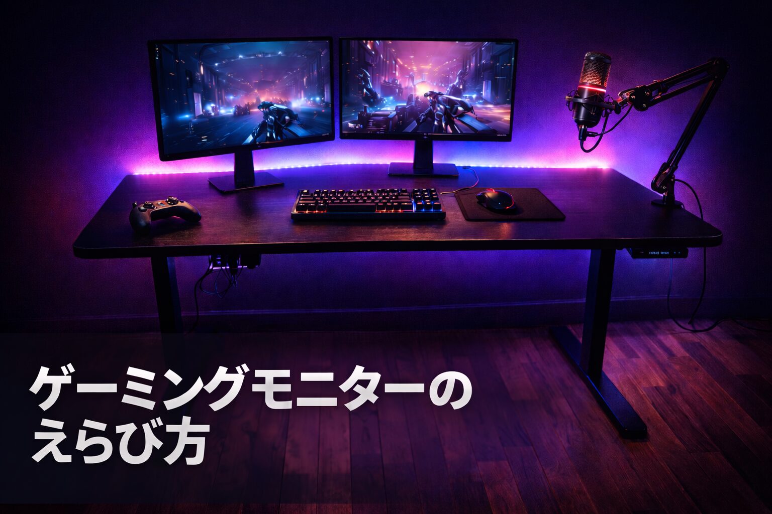 ゲーミングモニターの選び方|FPS向け27インチ・リフレッシュレート・湾曲を使用者が正直に解説