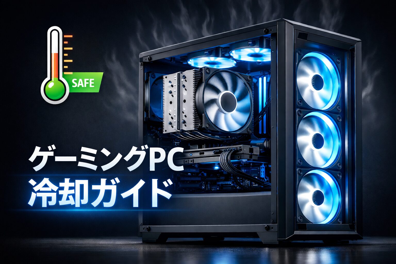 ゲーミングPCの冷却は本当に必要?空冷・水冷の違いとBTOユーザーが知っておきたい温度管理