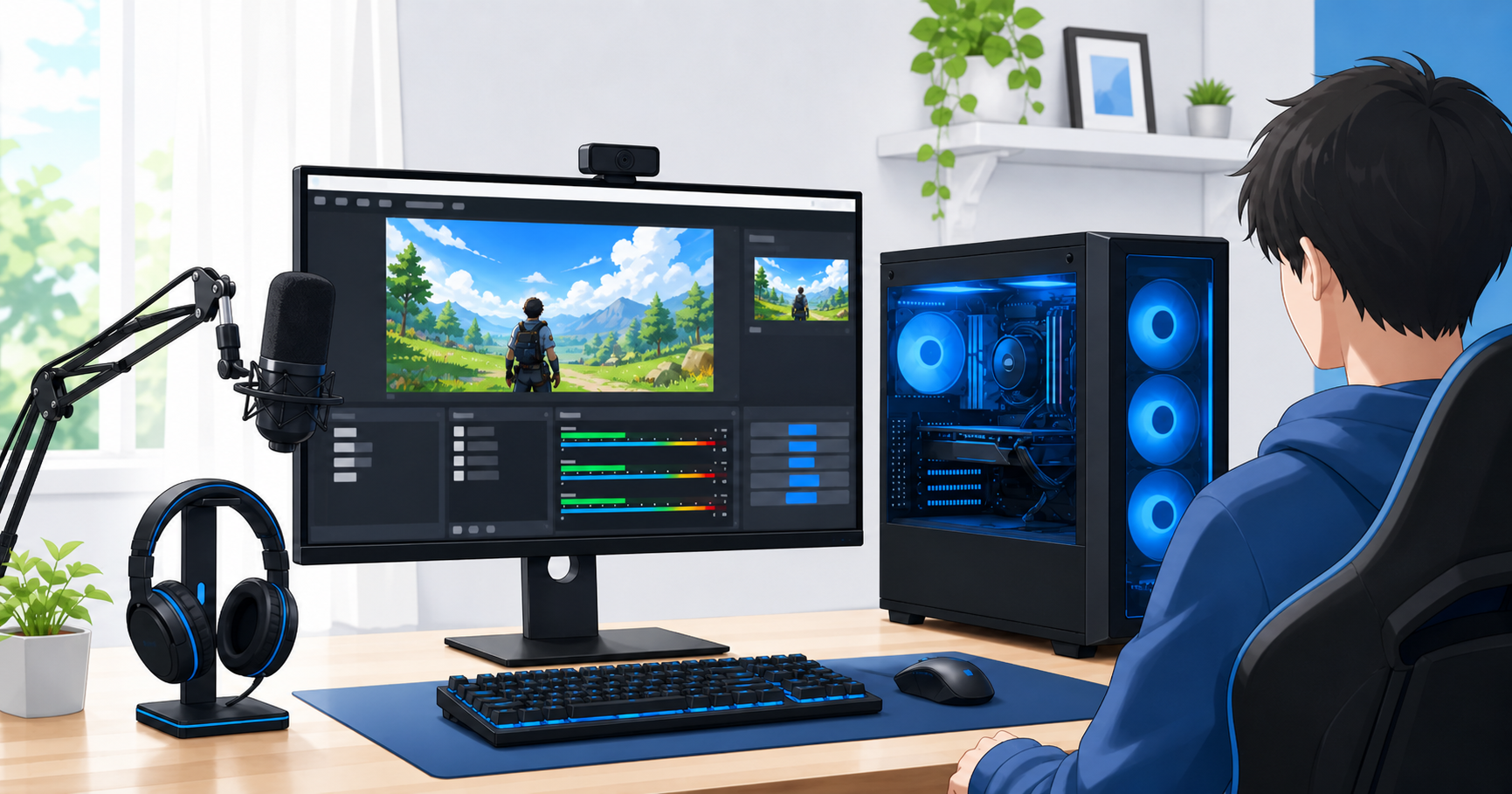 ゲーミングPCで配信はできる？必要スペックと注意点を初心者向けに解説